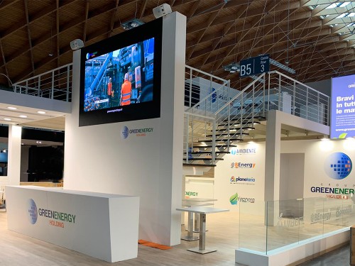 Realizzazione Grafica Stand per Ecomondo 2019